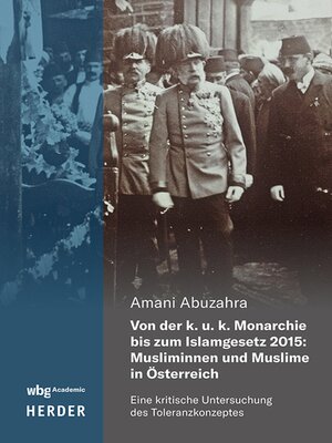 cover image of Von der k. u. k. Monarchie bis zum Islamgesetz 2015